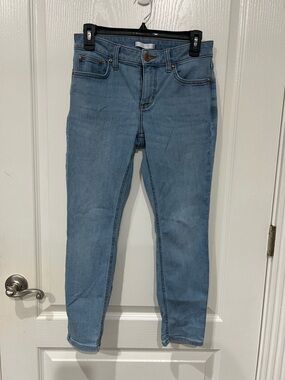 LC Lauren Conrad Light Blue High-Rise Skinny Jeans